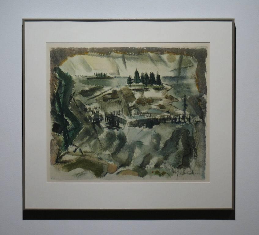 Hirsch Isle Islets – Print von John Marin