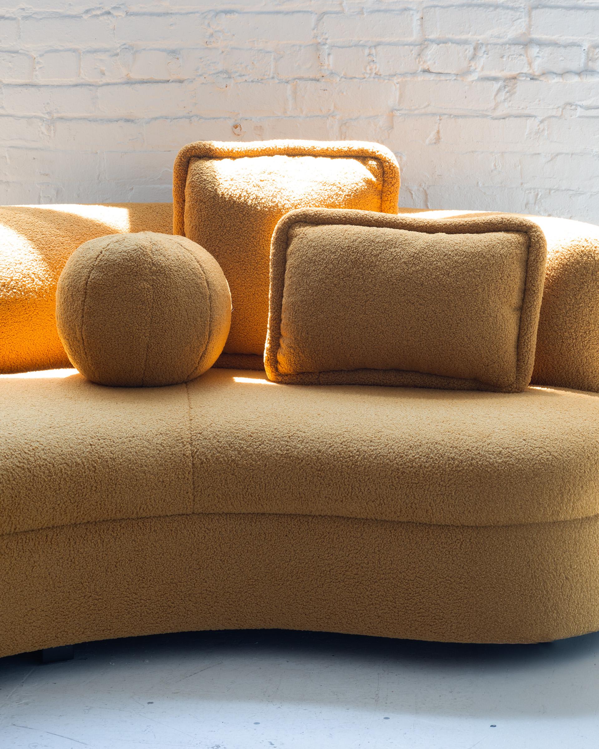 John Mascheroni Curved Sofa 1
