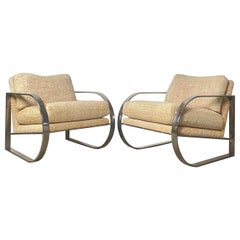 John Mascheroni for Swaim Originals Chrome Chairs