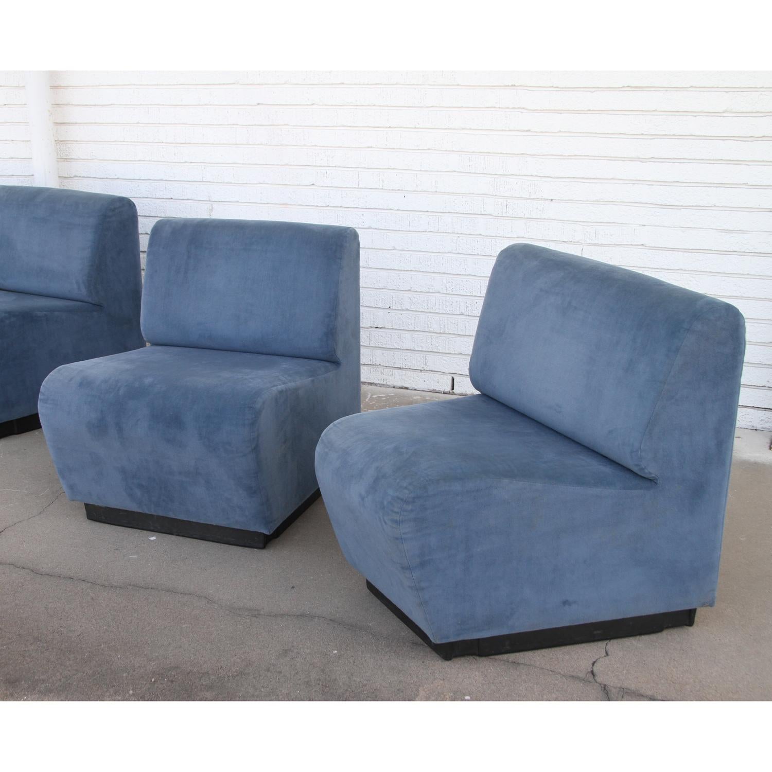 John Mascheroni for Vecta Tappo Modular Sectional Sofa 6 Pieces 4