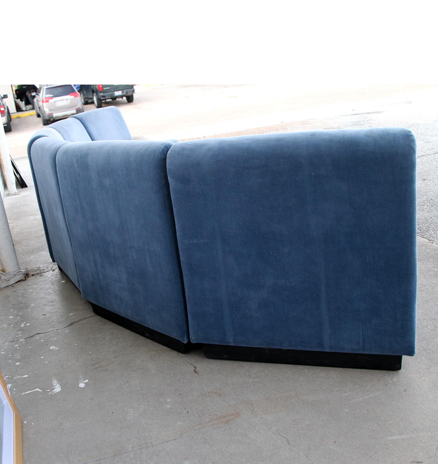 John Mascheroni for Vecta Tappo Modular Sectional Sofa 6 Pieces In Good Condition In Pasadena, TX