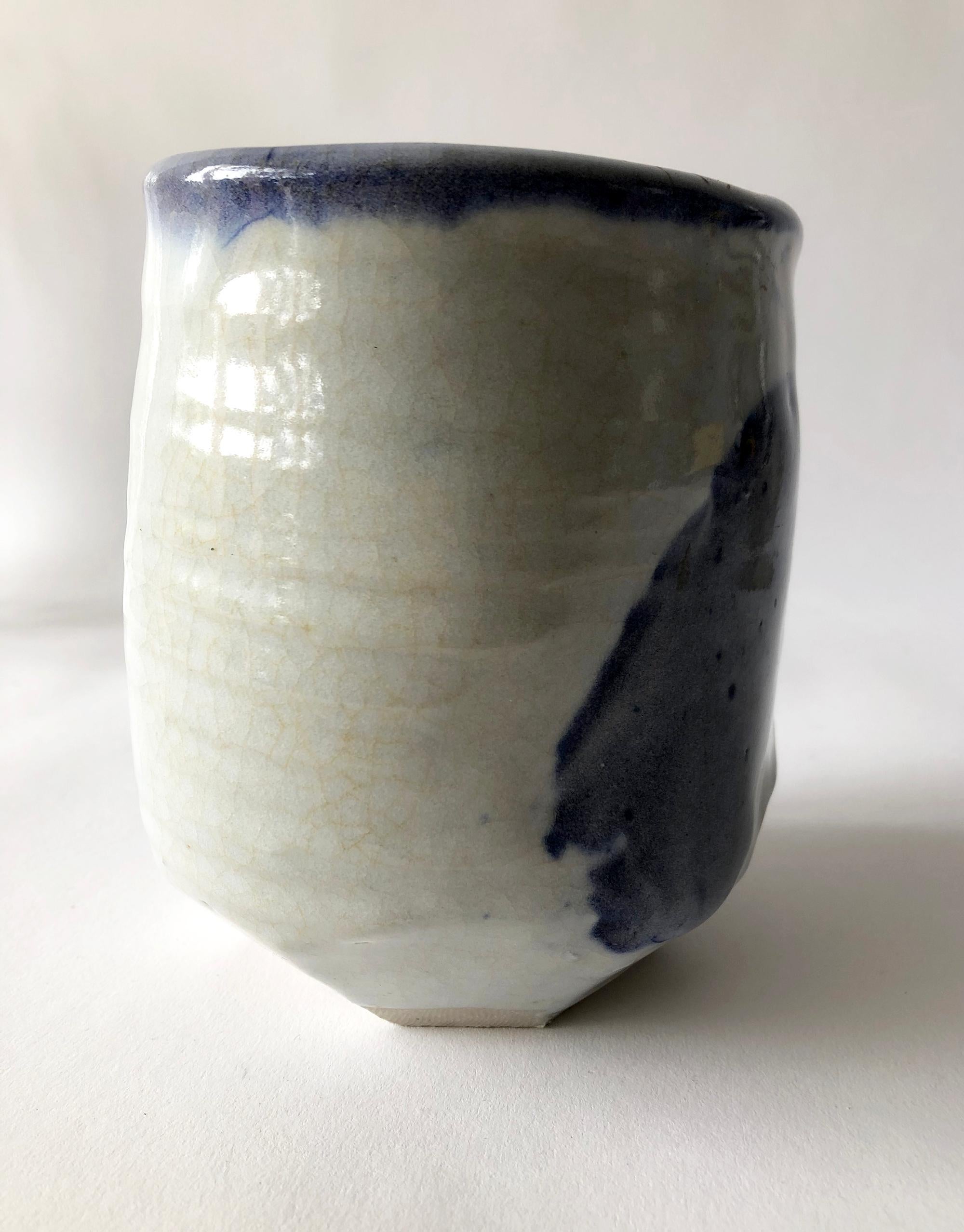 American John Mason California Studio Pottery Stoneware Vase Form