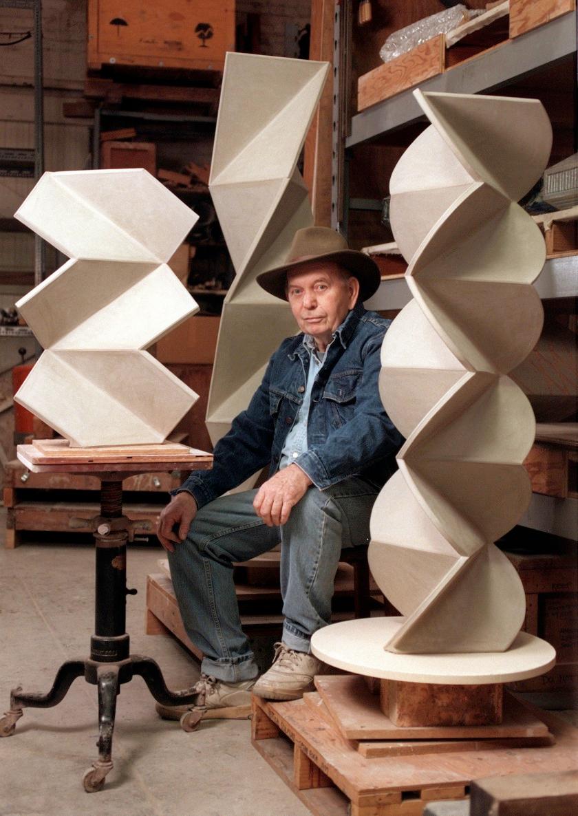 Late 20th Century John Mason California Studio Stoneware Pottery Vase