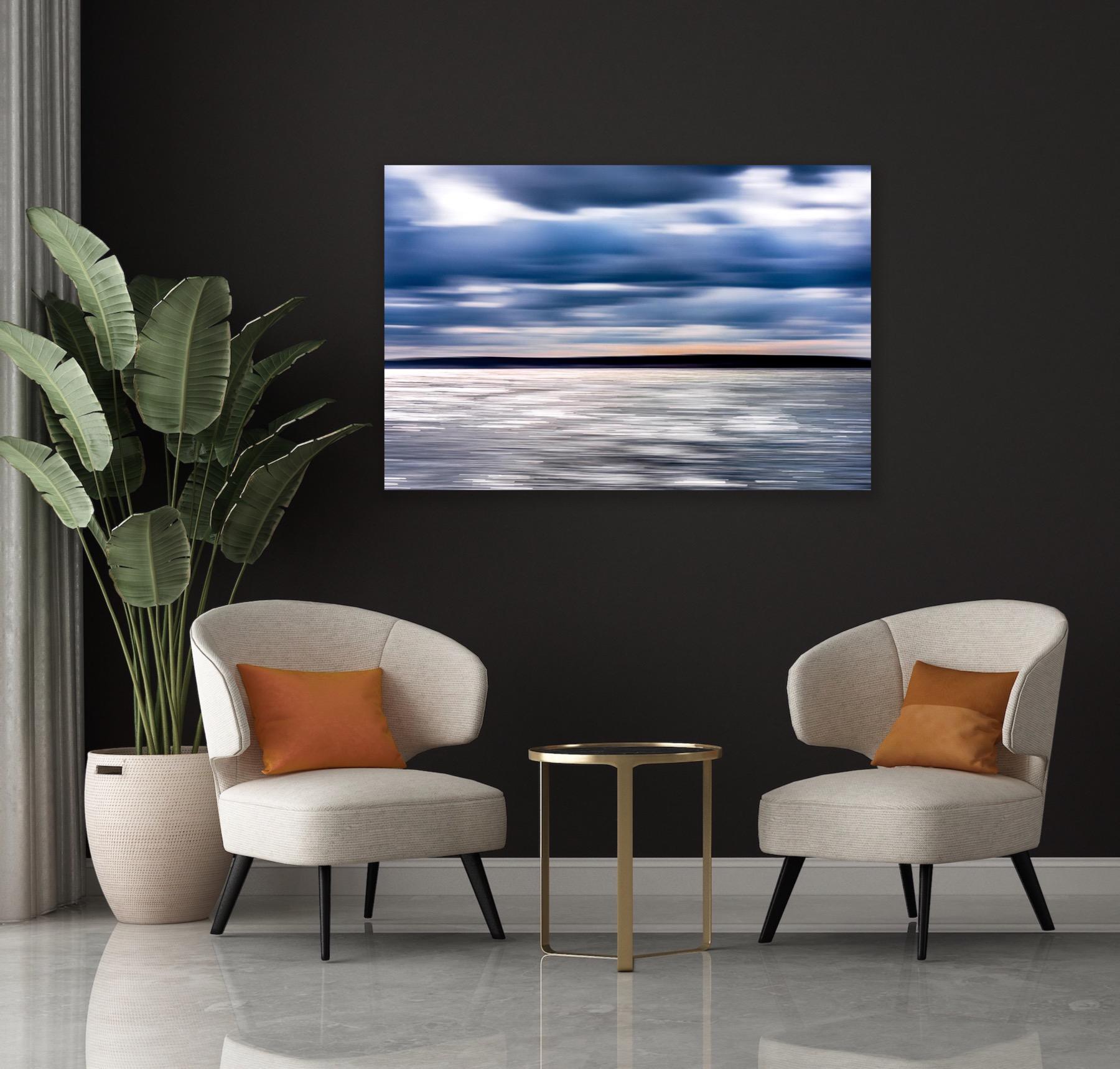 Darkening clouds gather over the bay as Autumn approaches. Shot outside of Sag Harbor, N.Y. 

Printed on archival fine art paper, mounted on dibond aluminum with a float mount backing. Available in a wide variety of custom sizes, print mediums and
