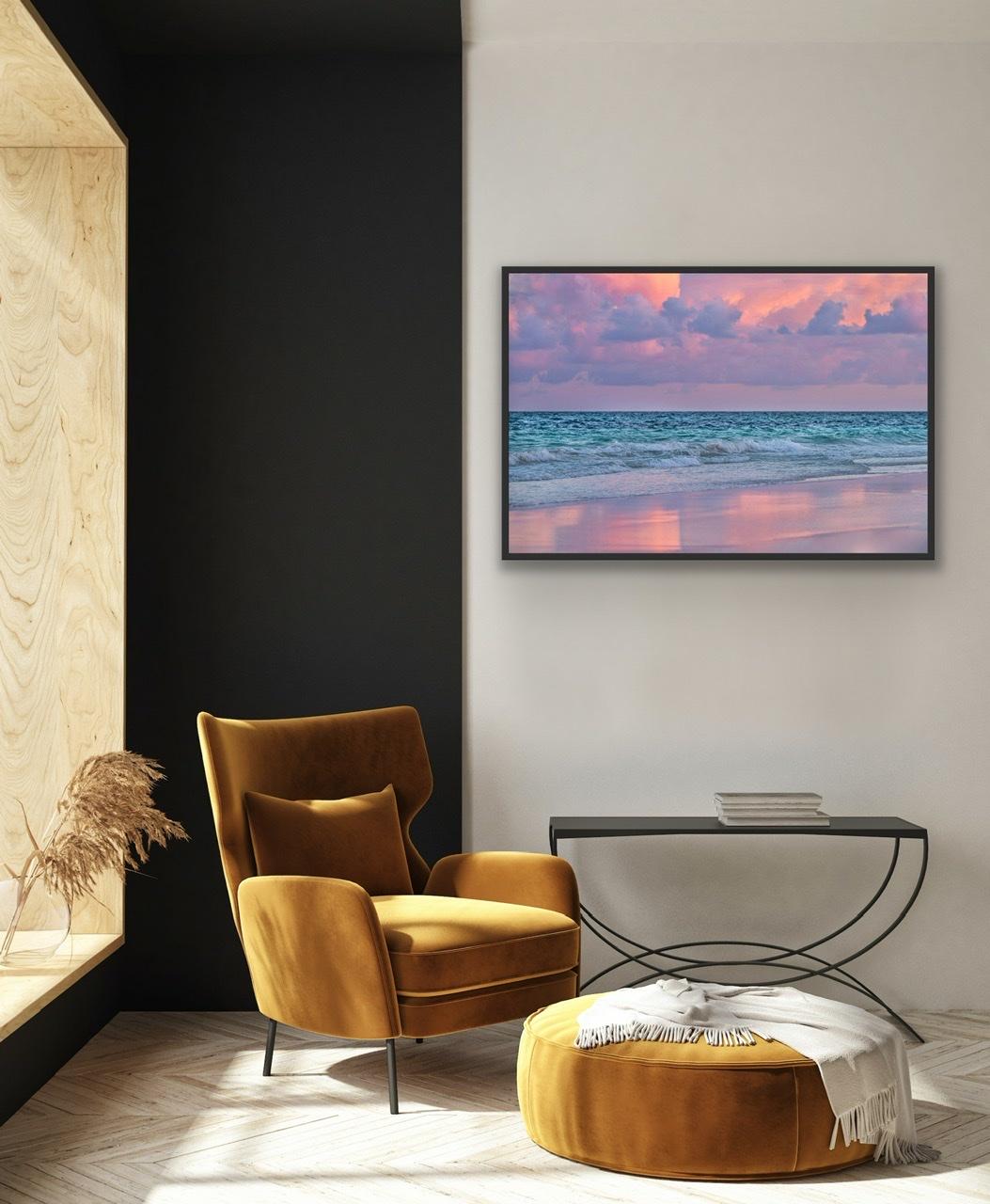 The beach at dusk in Tulum is an endlessly changing palette of pastels. 

Fine art photo mounted on di-bond aluminum. Custom printing/mounting/framing options available upon request. 