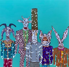 Chef y proteína, Pintura original