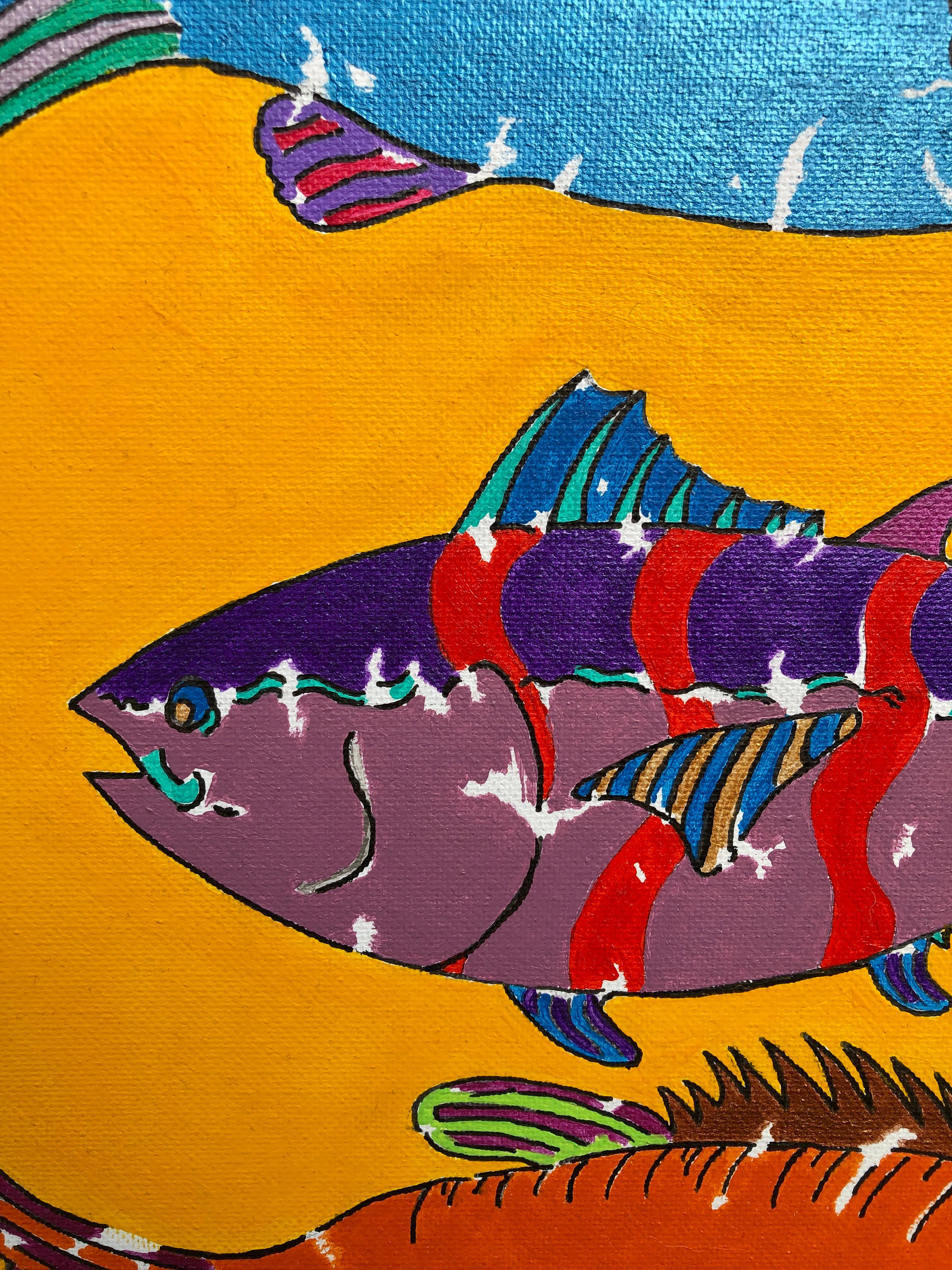 Fishing Trip, Original Painting For Sale 1