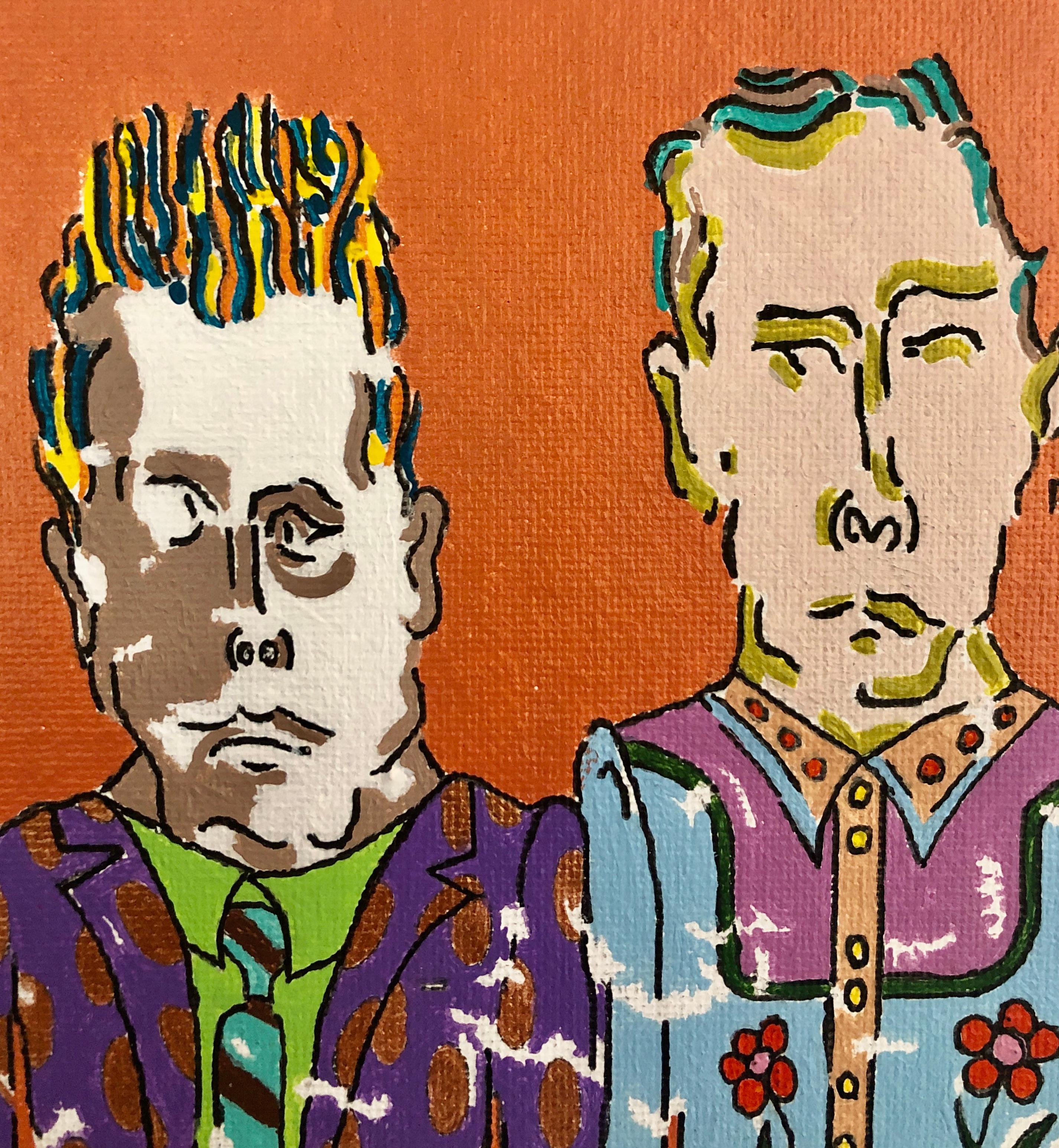 Greene & Greene & Greene, Pittura Originale - Figurative Painting Arancia di John McCabe