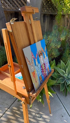 Hat & Hare, Original Painting