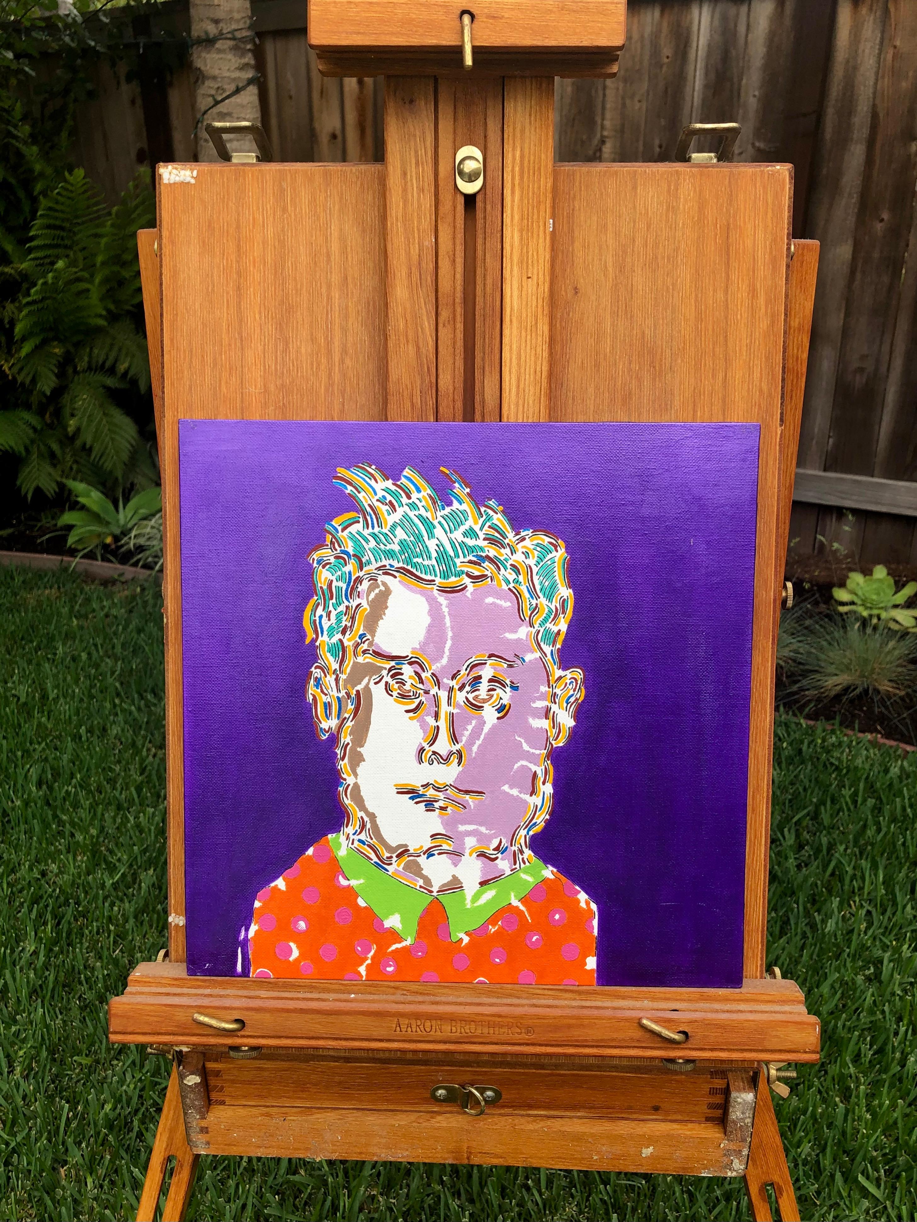 Quel ragazzo, Mike, Pittura originale in vendita 1