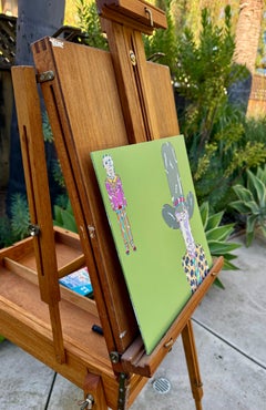 Wait Right Here, Original Painting