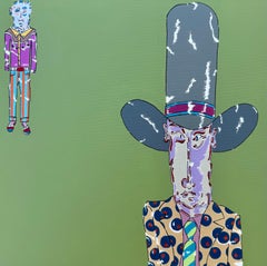 Wait Right Here, Original Painting