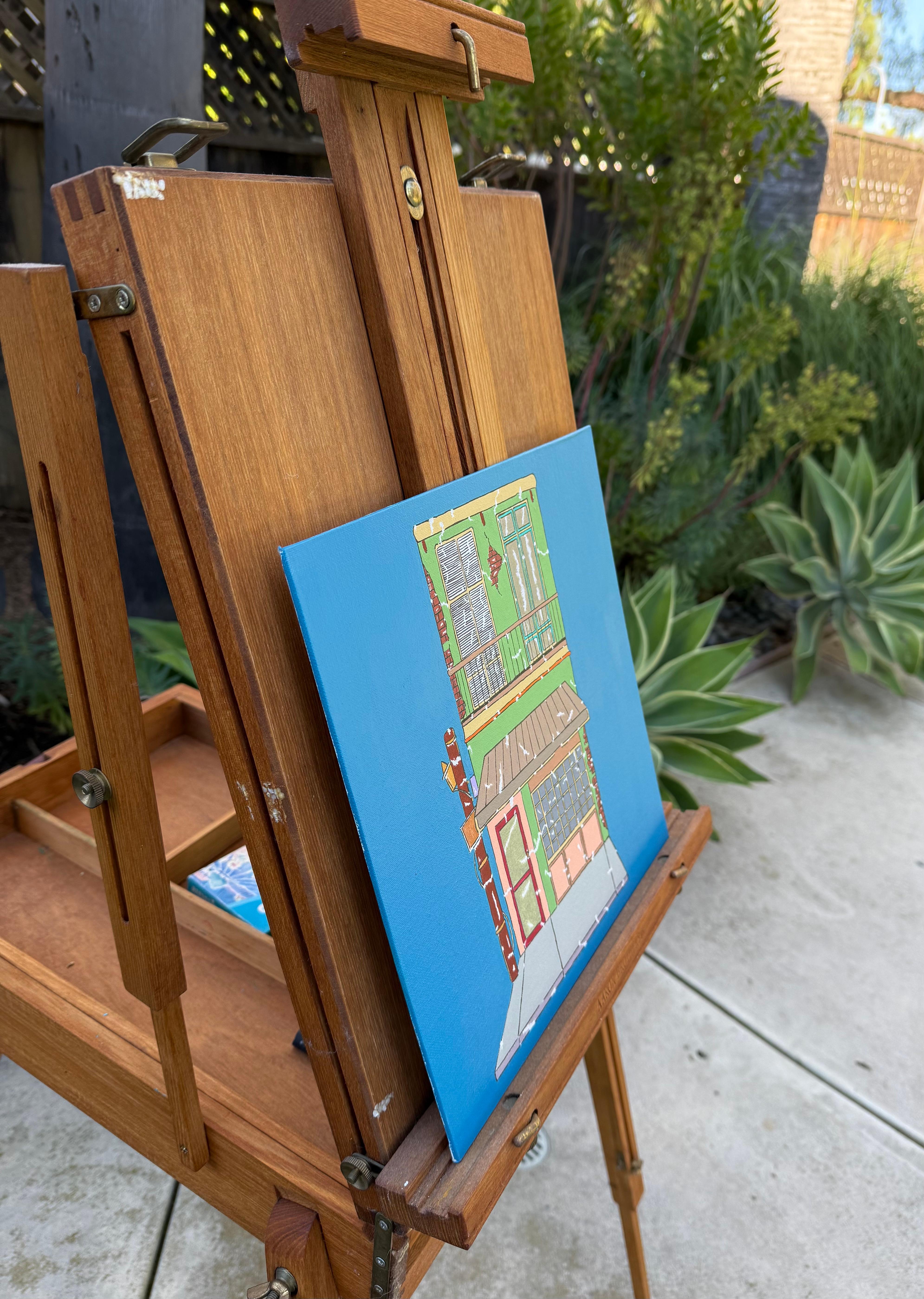 Wazoo Records, Original-Gemälde – Painting von John McCabe