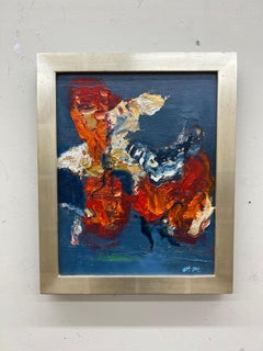 "Whirling Dervish" (2023) By John McCaw, Original Abstract Oil Painting