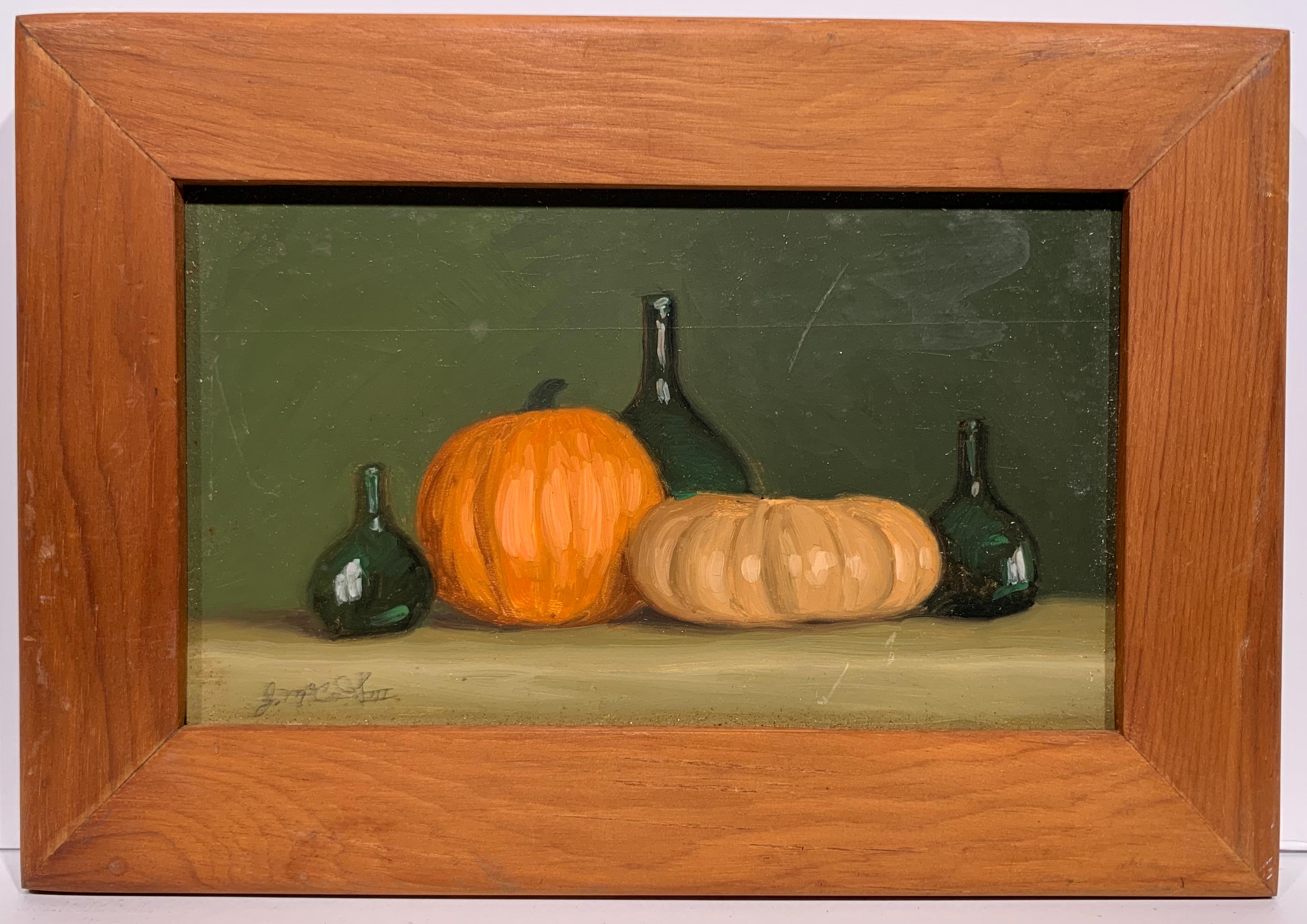 Romantic Autumn Collection (still life painting) - Painting by John McCormick