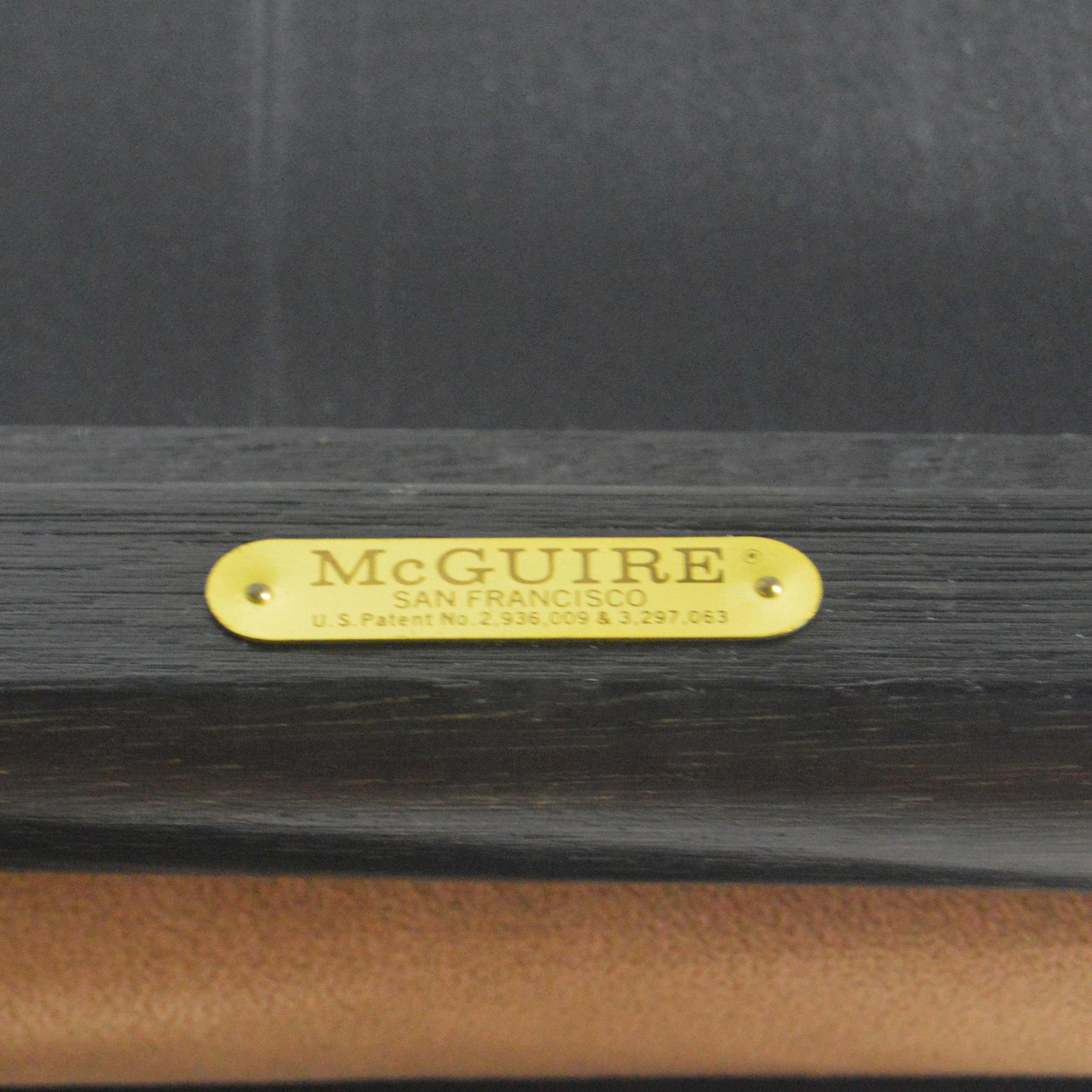 John McGuire Model 57-3 Table and Nesting Benches For Sale 2
