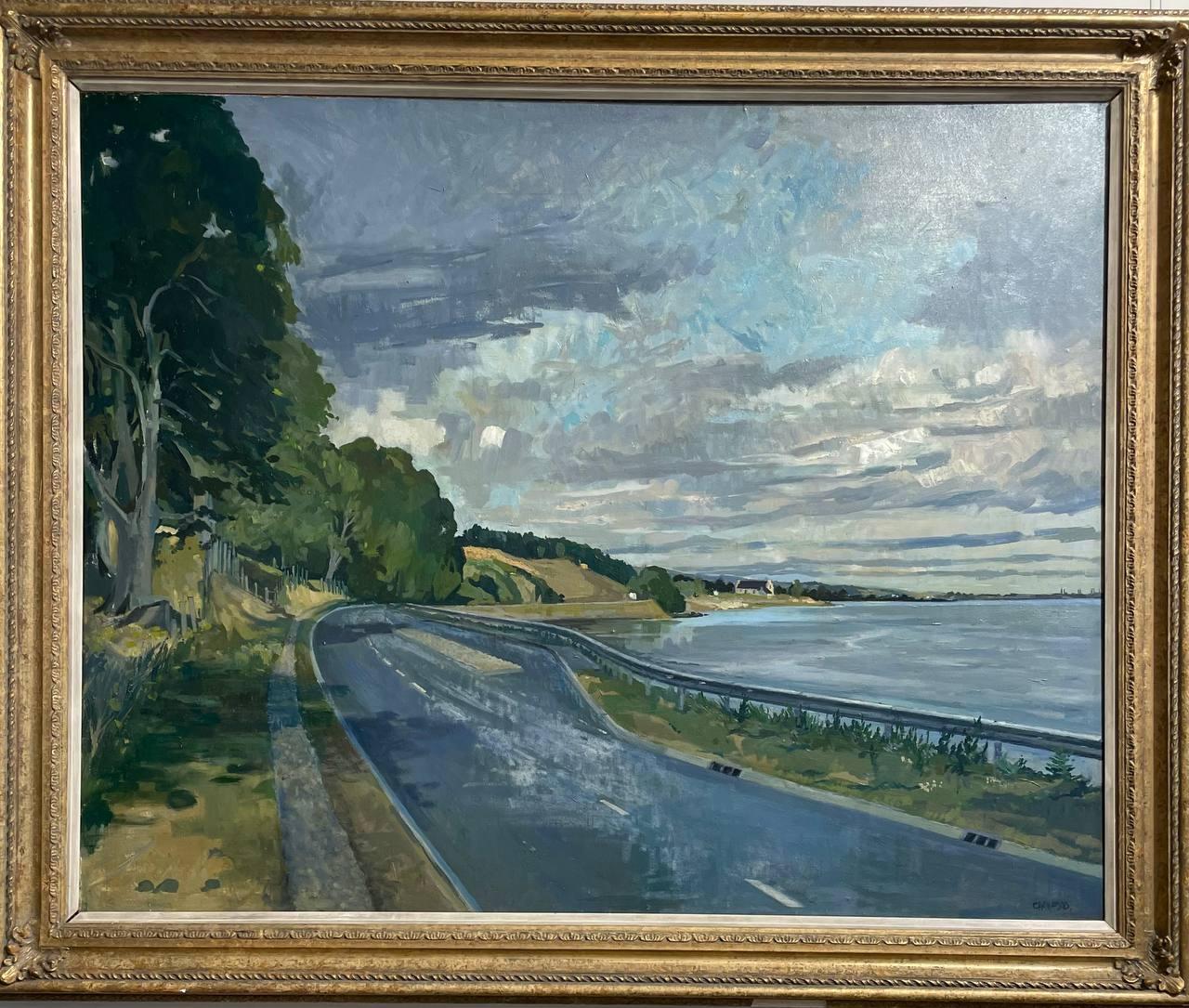 John McKinnon Landscape Painting - Mull from Iona