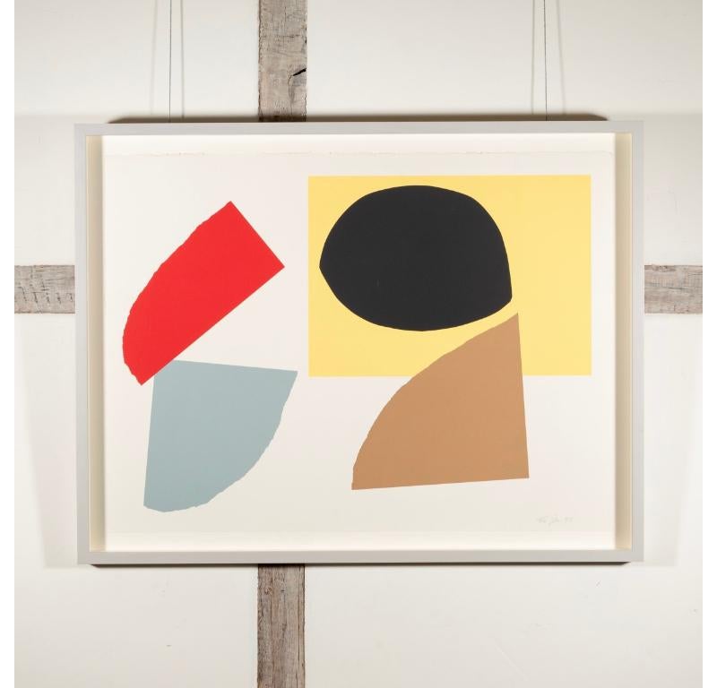 Forme abstraite de John Mclean, 1995 - Print de John McLean