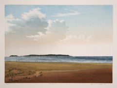 Horizon I, eau-forte réaliste américaine avec aquatinte de John McNulty