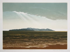 Horizon II, eau-forte réaliste américaine avec aquatinte de John McNulty