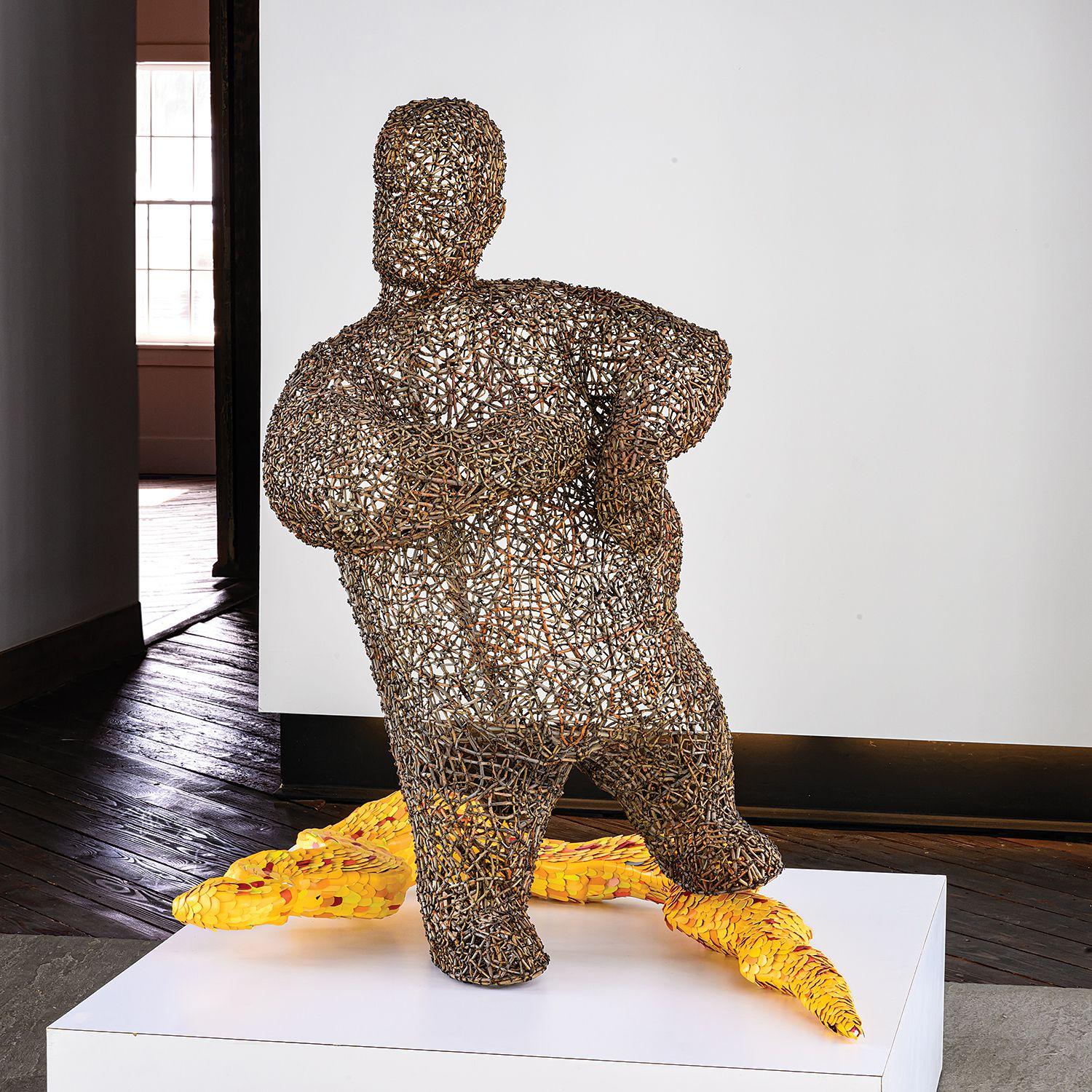 Arm and Hammer - Sculpture by John McQueen