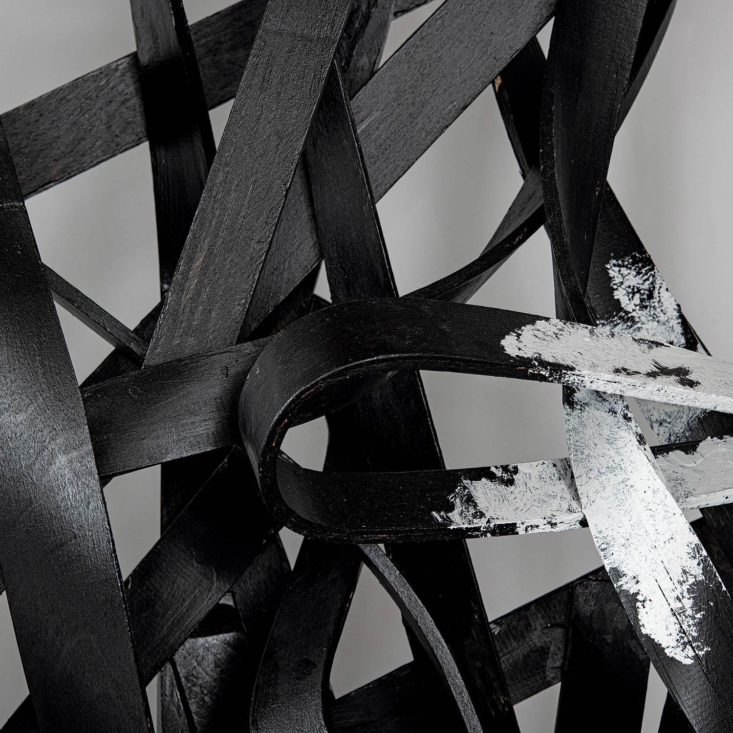 « Light Lines » de John McQueen, sculpture contemporaine abstraite en bois cintré en vente 1
