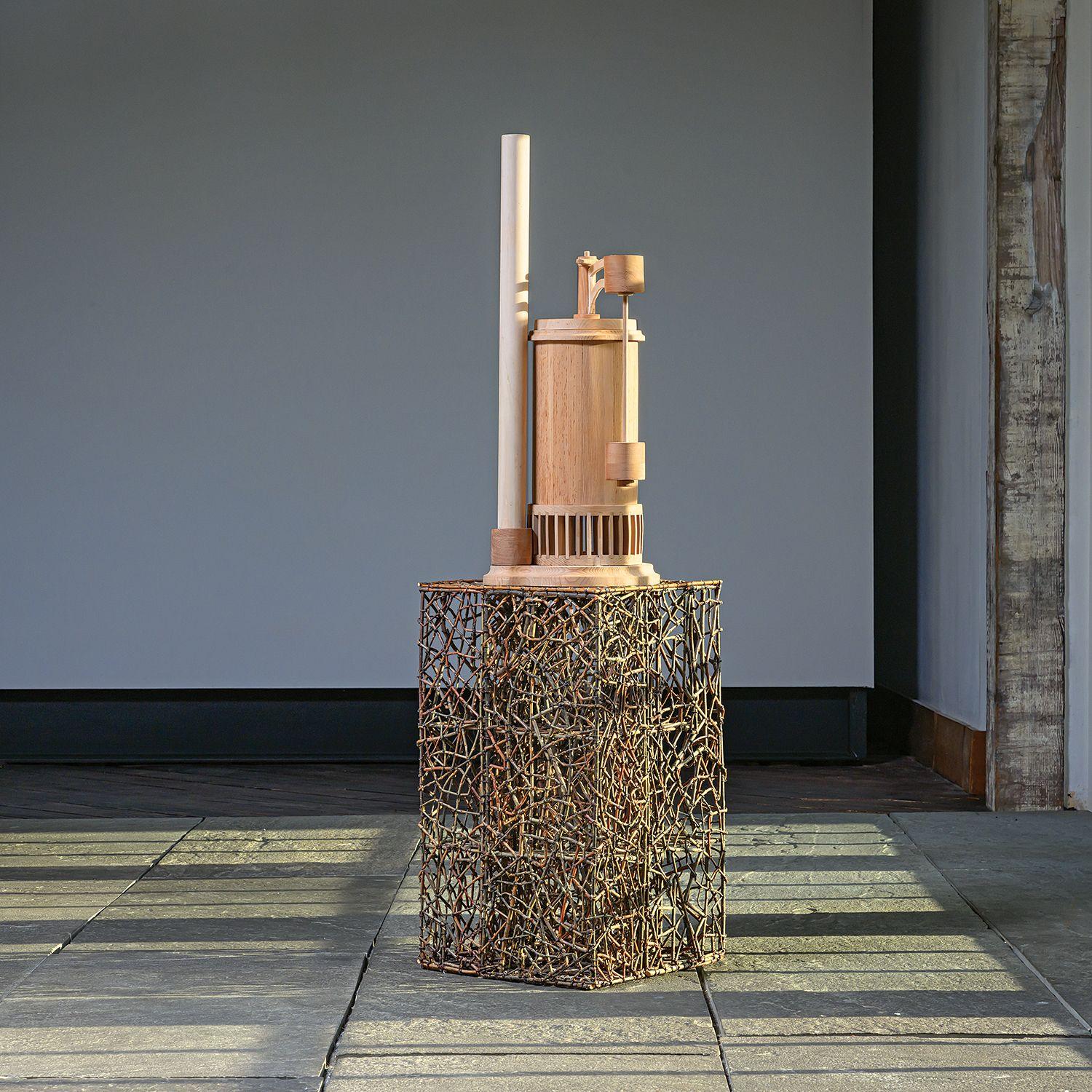 Same Difference - Brown Figurative Sculpture by John McQueen