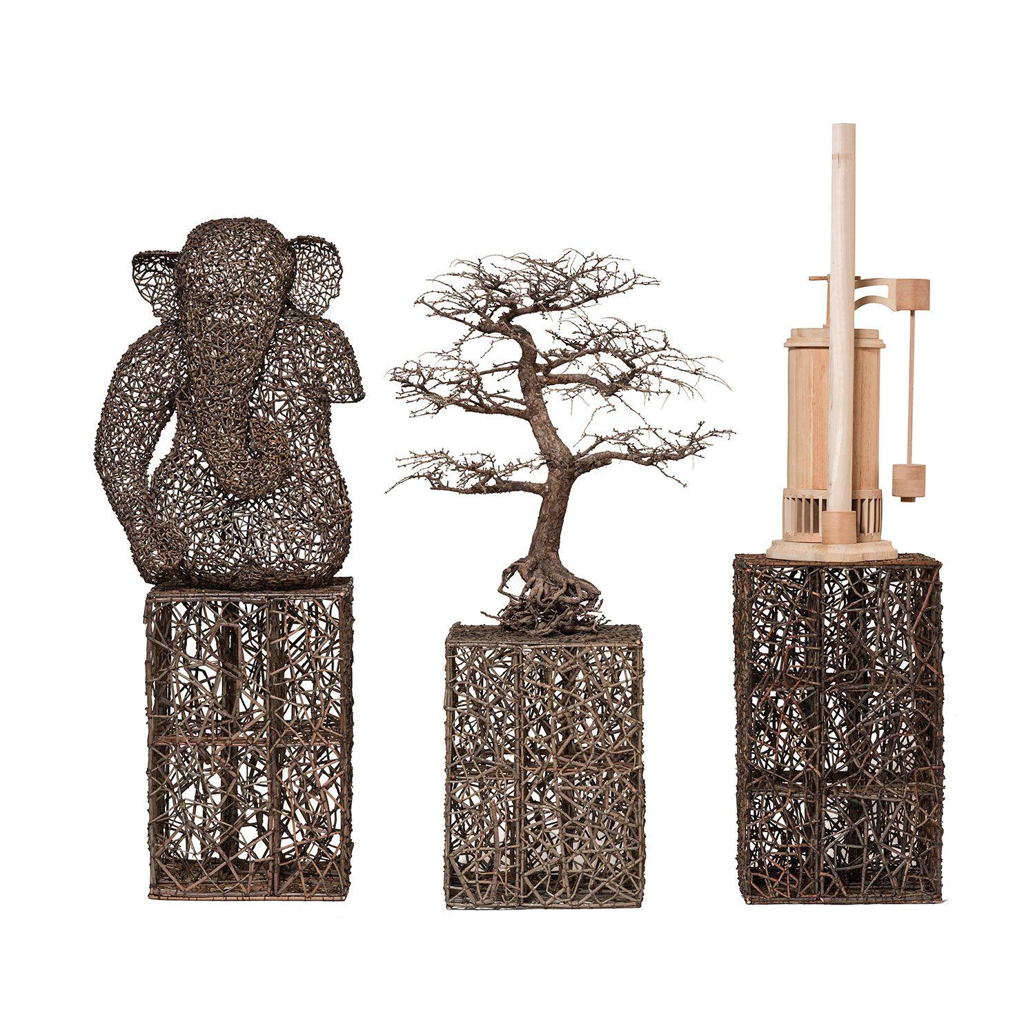 John McQueen Figurative Sculpture - Same Difference