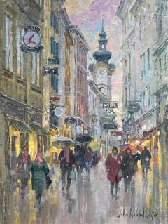 Luce della sera a Salisburgo, Austria