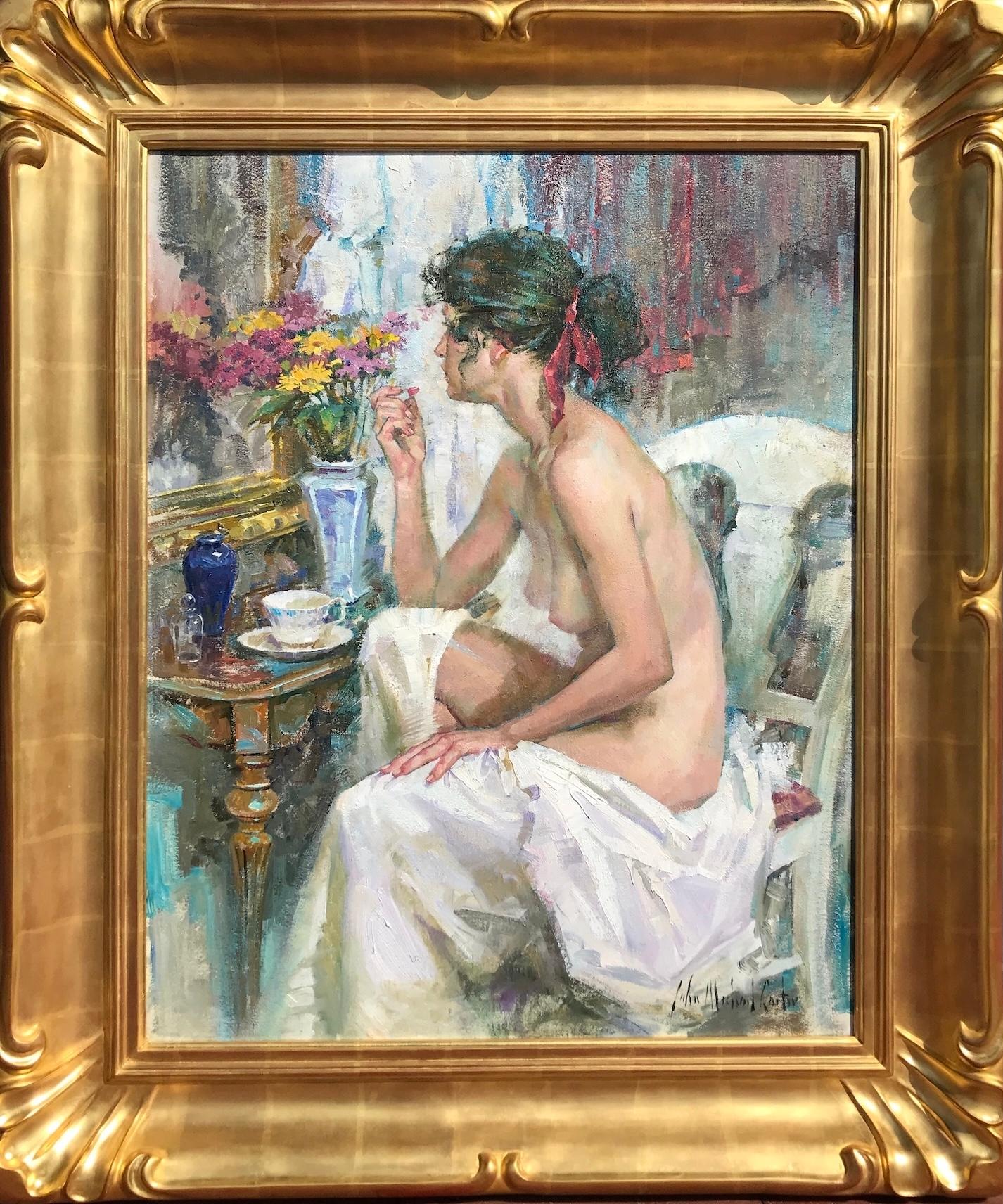 Make-up – Painting von John Michael Carter