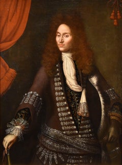 Portrait Gentleman Wright Man 17th Century Paint Oil on canvas Old master