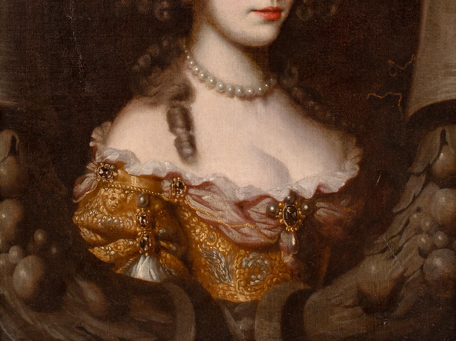 Portrait of Lady Frances Norcliffe (1654-1731) , 17th Century 6