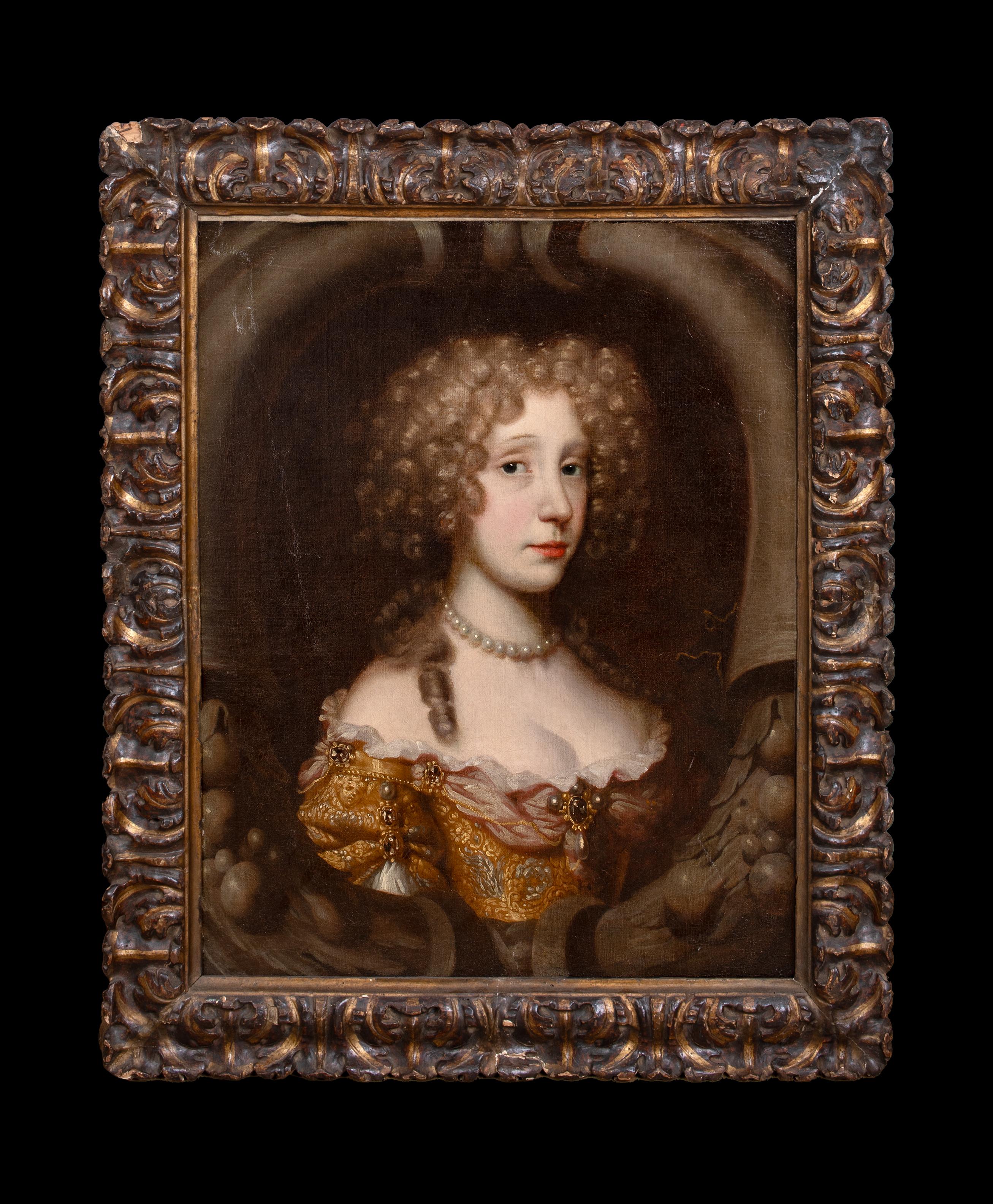 Portrait of Lady Frances Norcliffe (1654-1731) , 17th Century - Painting by John Michael Wright