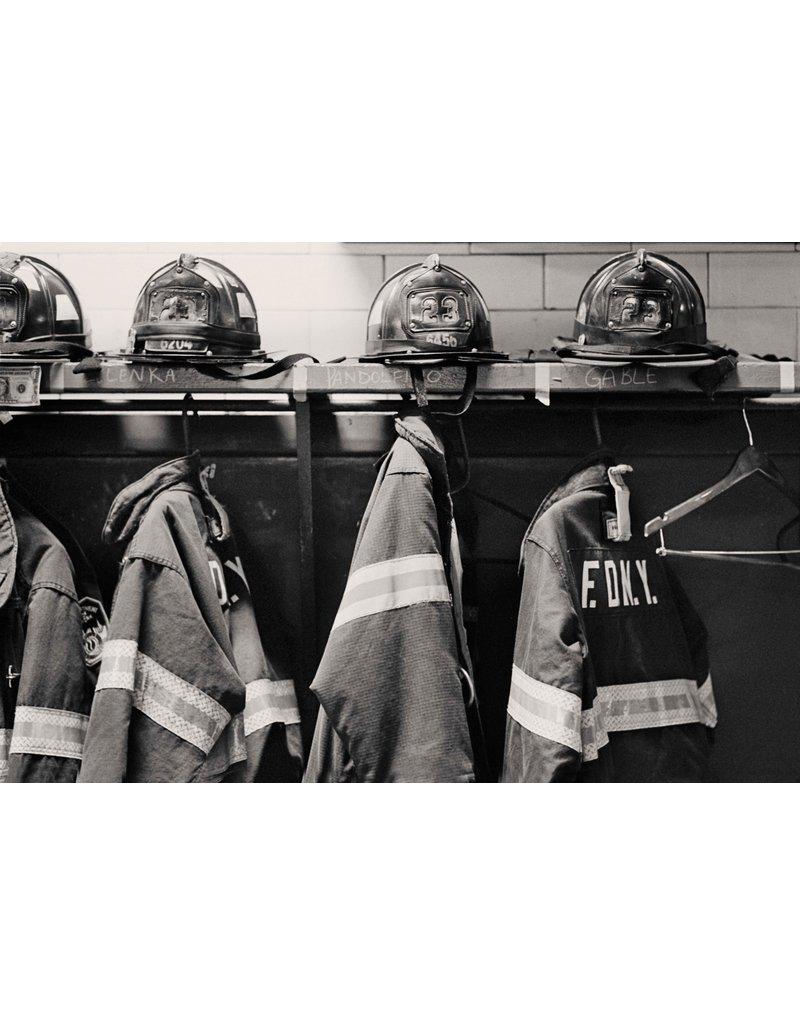 John Migicovsky Black and White Photograph - Midtown New York Firestation I