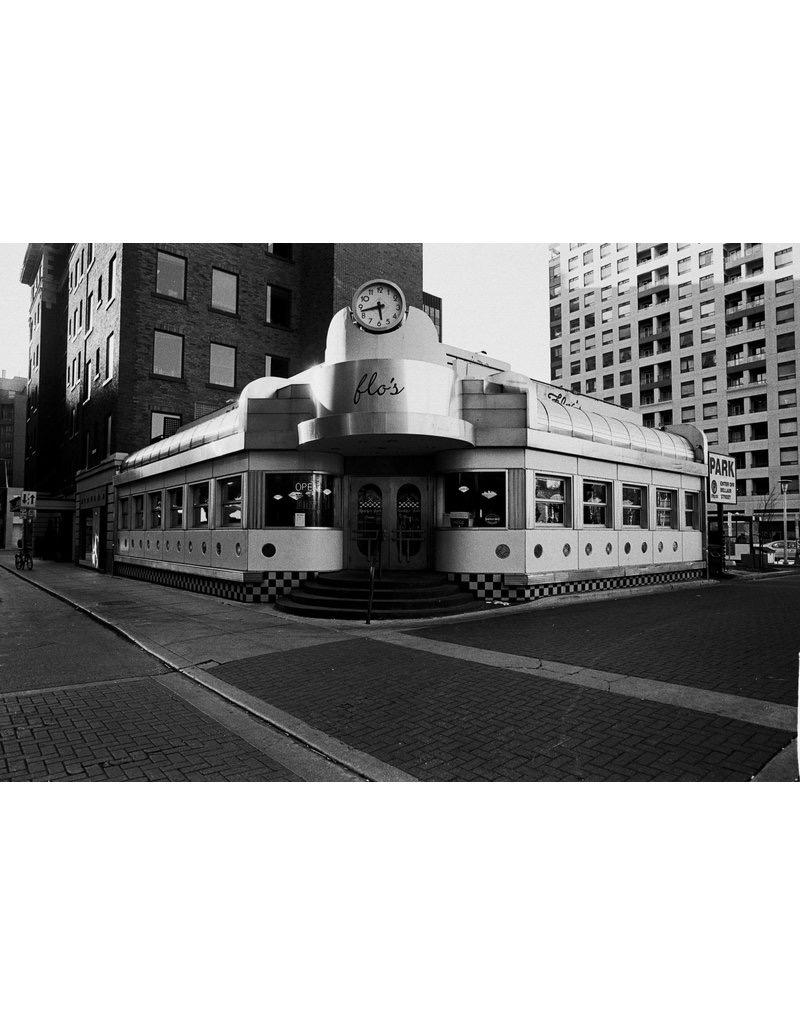 John Migicovsky Black and White Photograph – Original Flo's Diner, Original