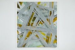 "Glossolalia #11" Huile et acrylique sur toile de John Millei