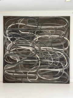 John Millei "Locomotion (Lasso #4)" 1990 - Large-Scale Abstract Painting