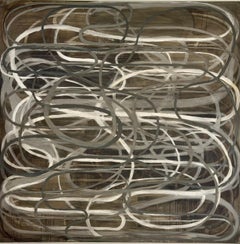 John Millei "Locomotion (Lasso #4)" 1990 - Large-Scale Abstract Painting