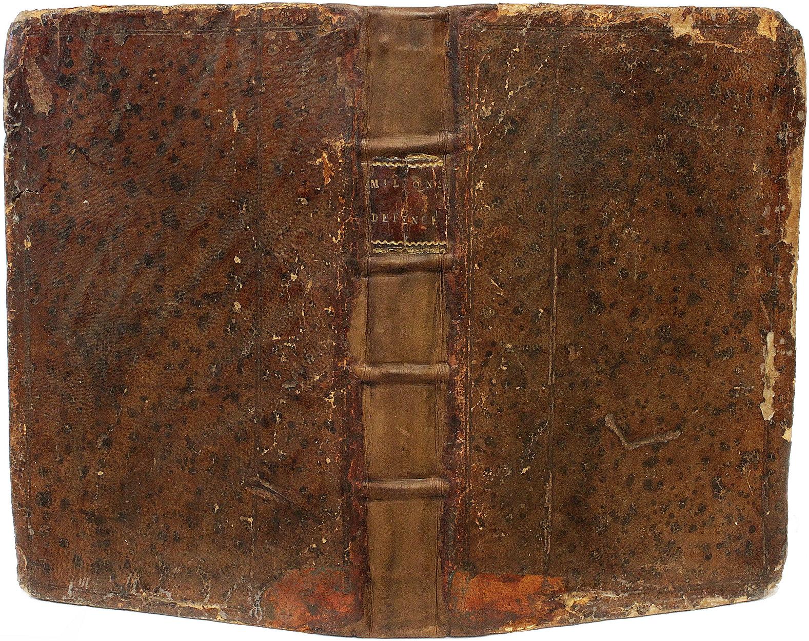 John MILTON. A Defence of the People of England. 1692 - ERSTE AUSGABE IN ENGLISCHER SPRACHE (Britisch) im Angebot