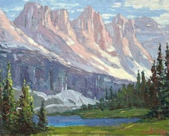 Fantastic Oil Painting of Glacier National Park by Artist John Modesitt