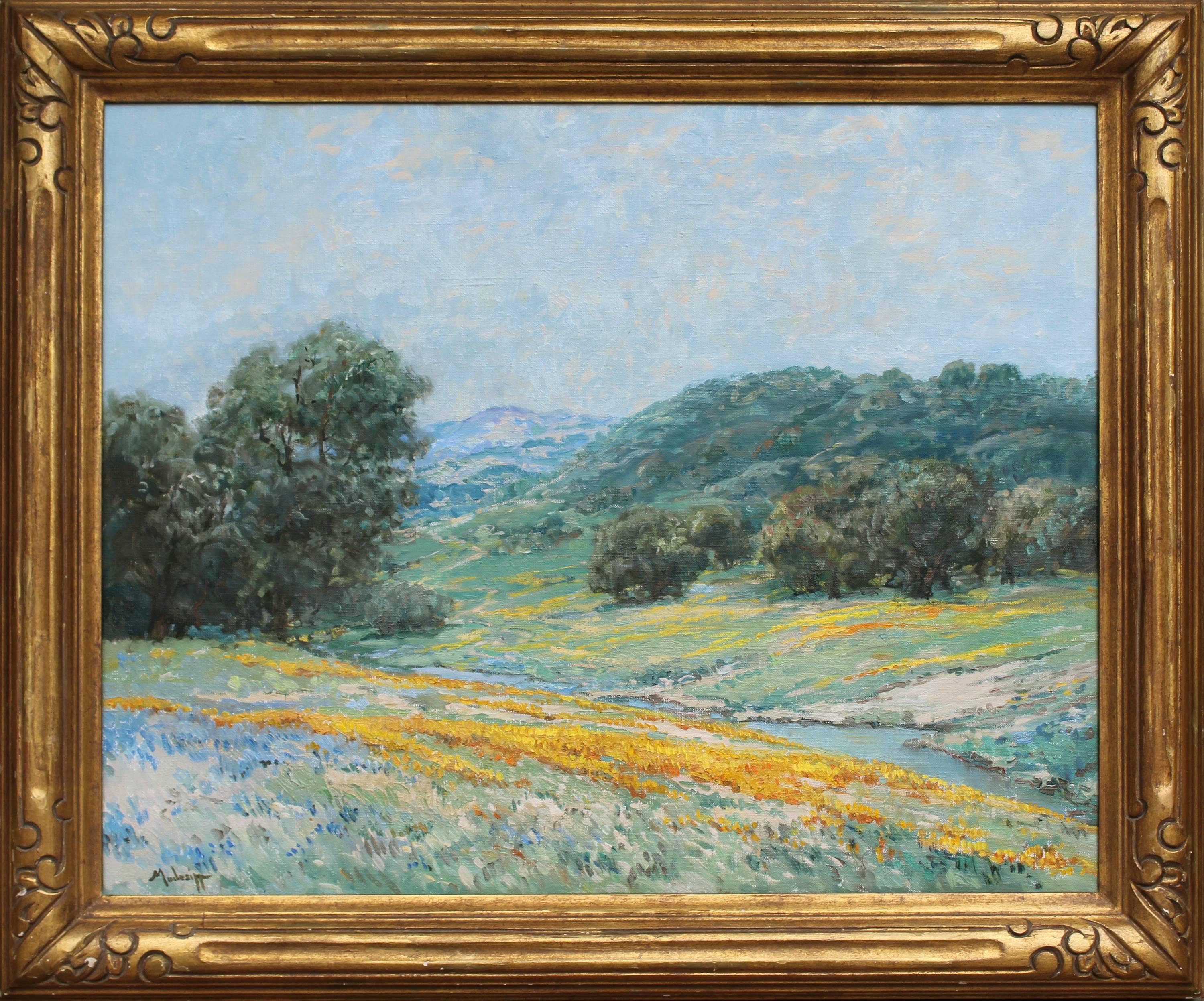 John Modesitt Landscape Painting - Spring in Marin County