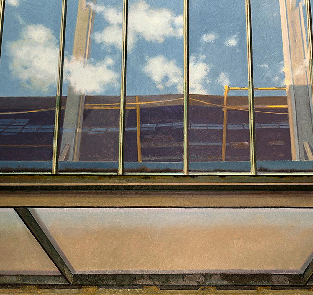 Distant-Vogel (Grau), Interior Painting, von John Moore