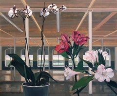 Orchidées et lys 