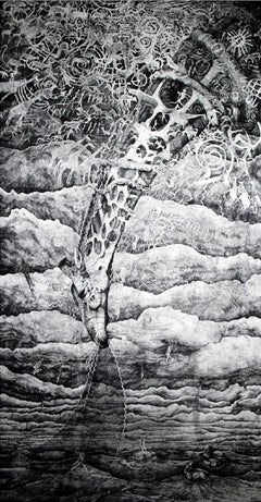 Call the rain & all its Creatures- Contemporary, Etching, 21st Century (unframed)
