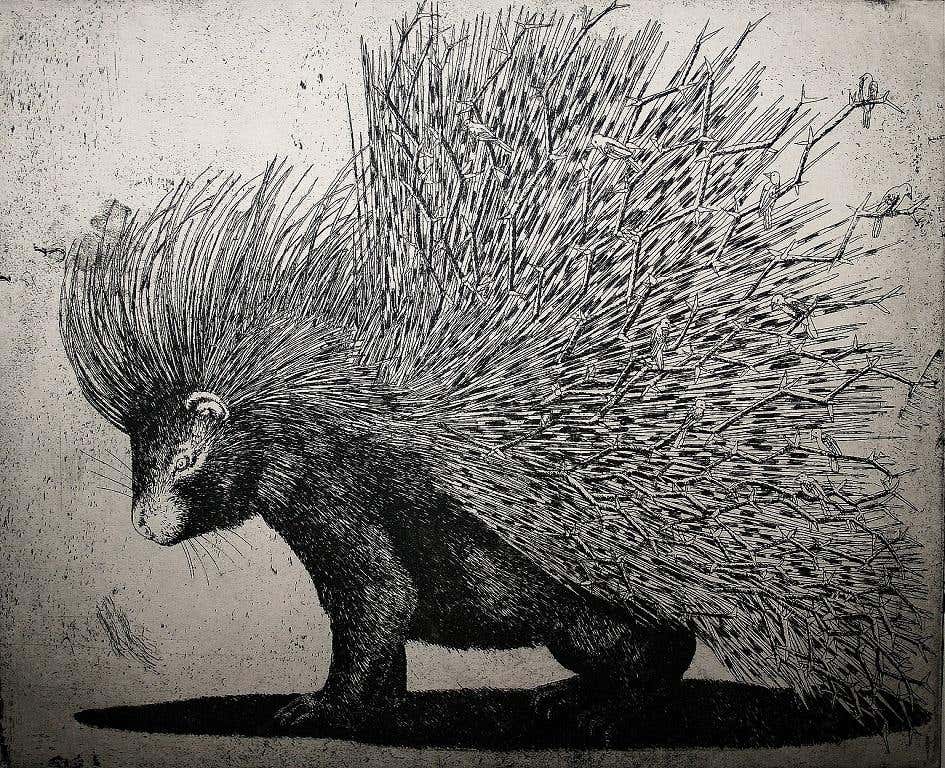 Rabbit Etching - 18 For Sale on 1stDibs