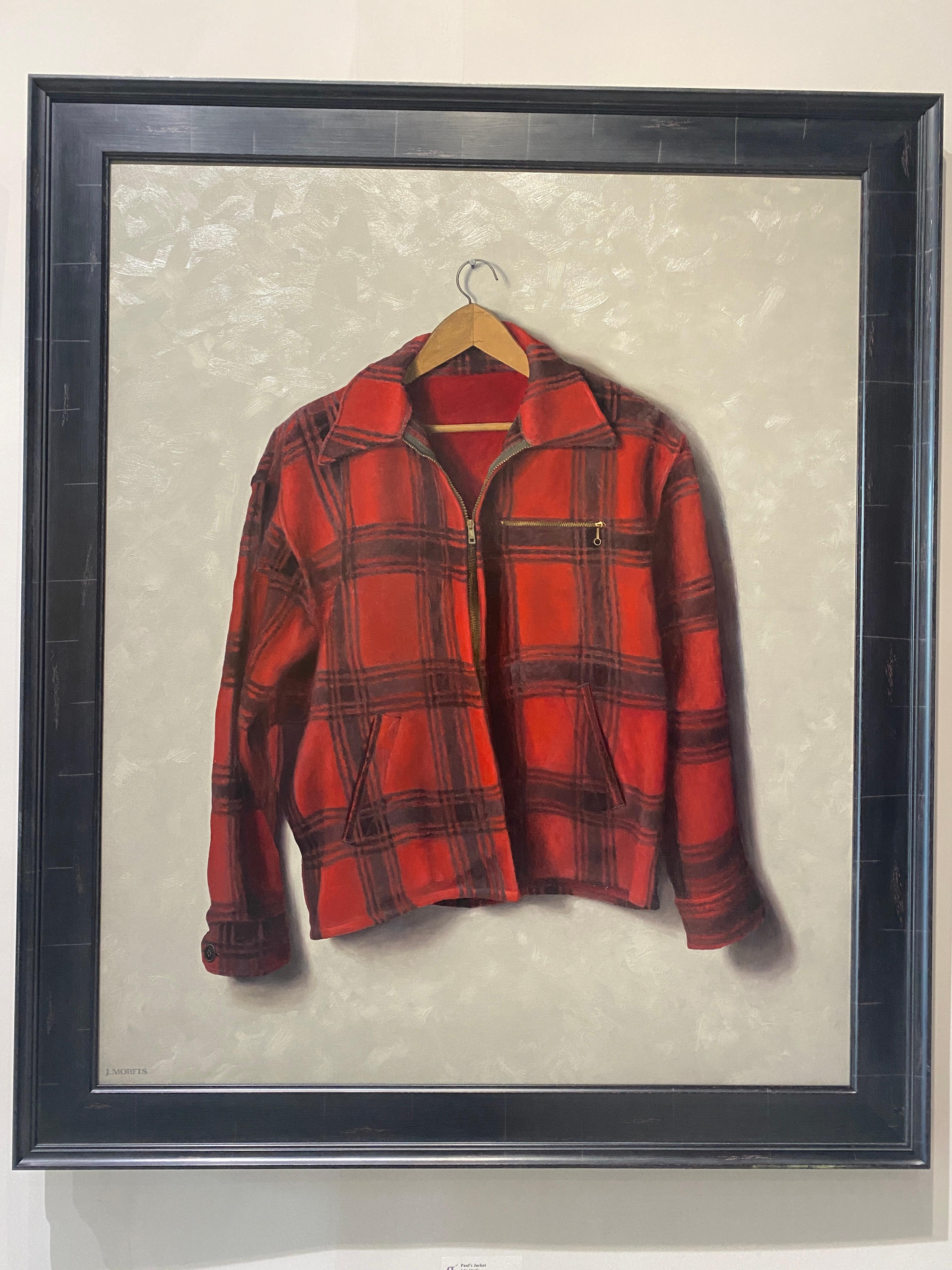 Pauls Jacket - Painting by John Morfis