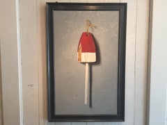 Red and White Buoy