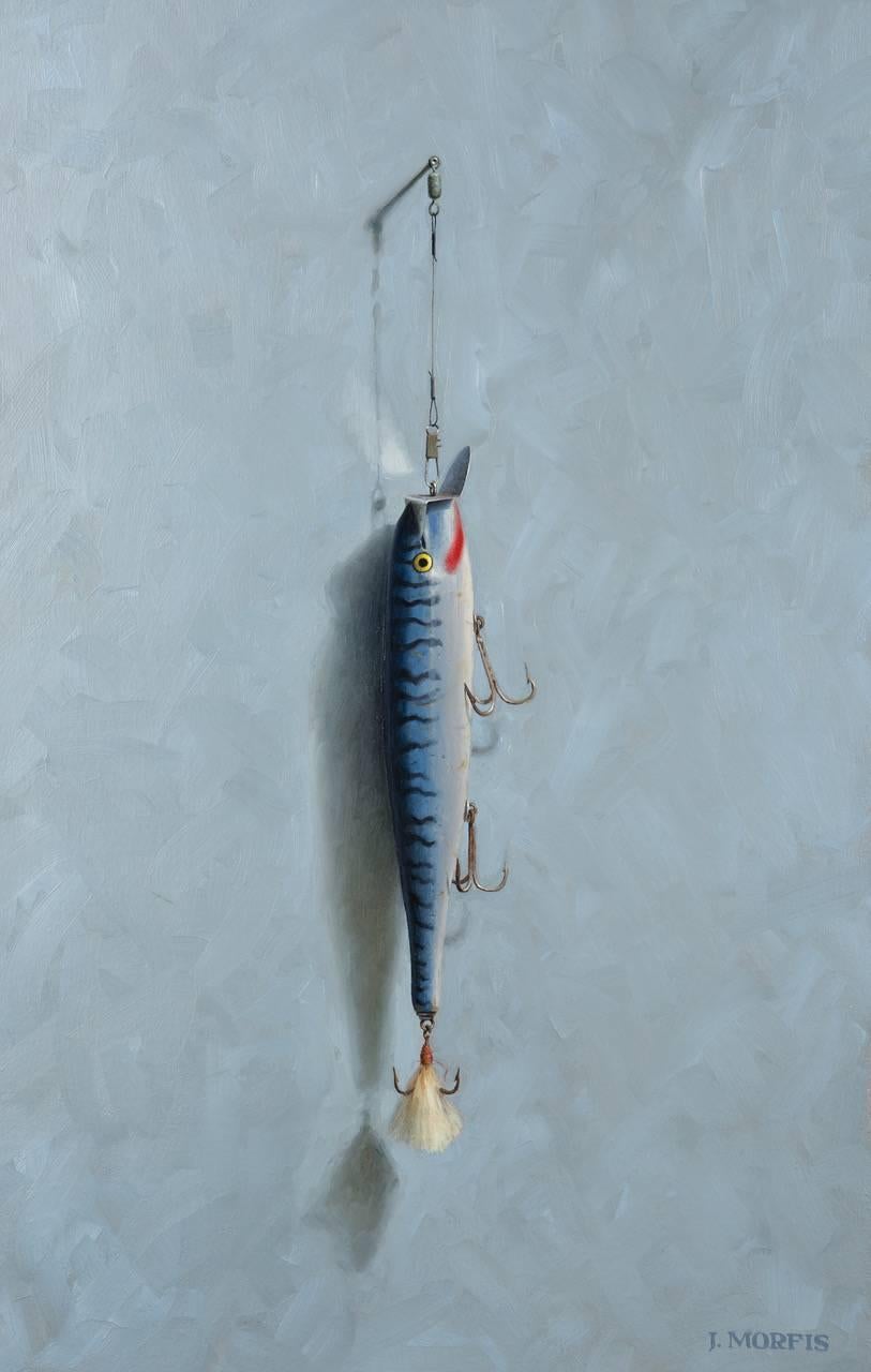 John Morfis Still-Life Painting – Striper