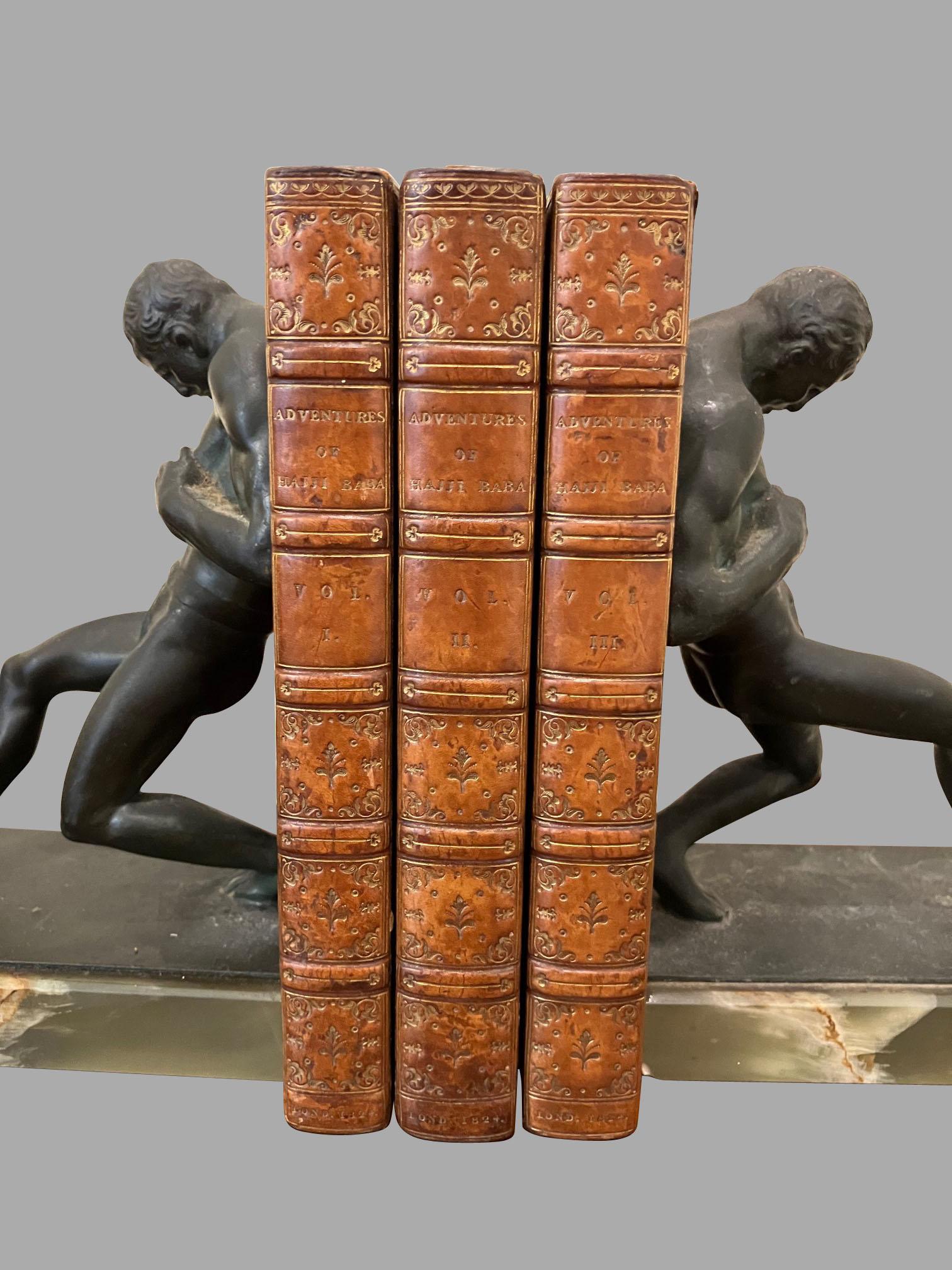 Regency John Morier, The Adventures of Hajji Baba of Ispahan in 3 Volumes (Les aventures de Hajji Baba d'Ispahan en 3 volumes) Londres : 1824 en vente