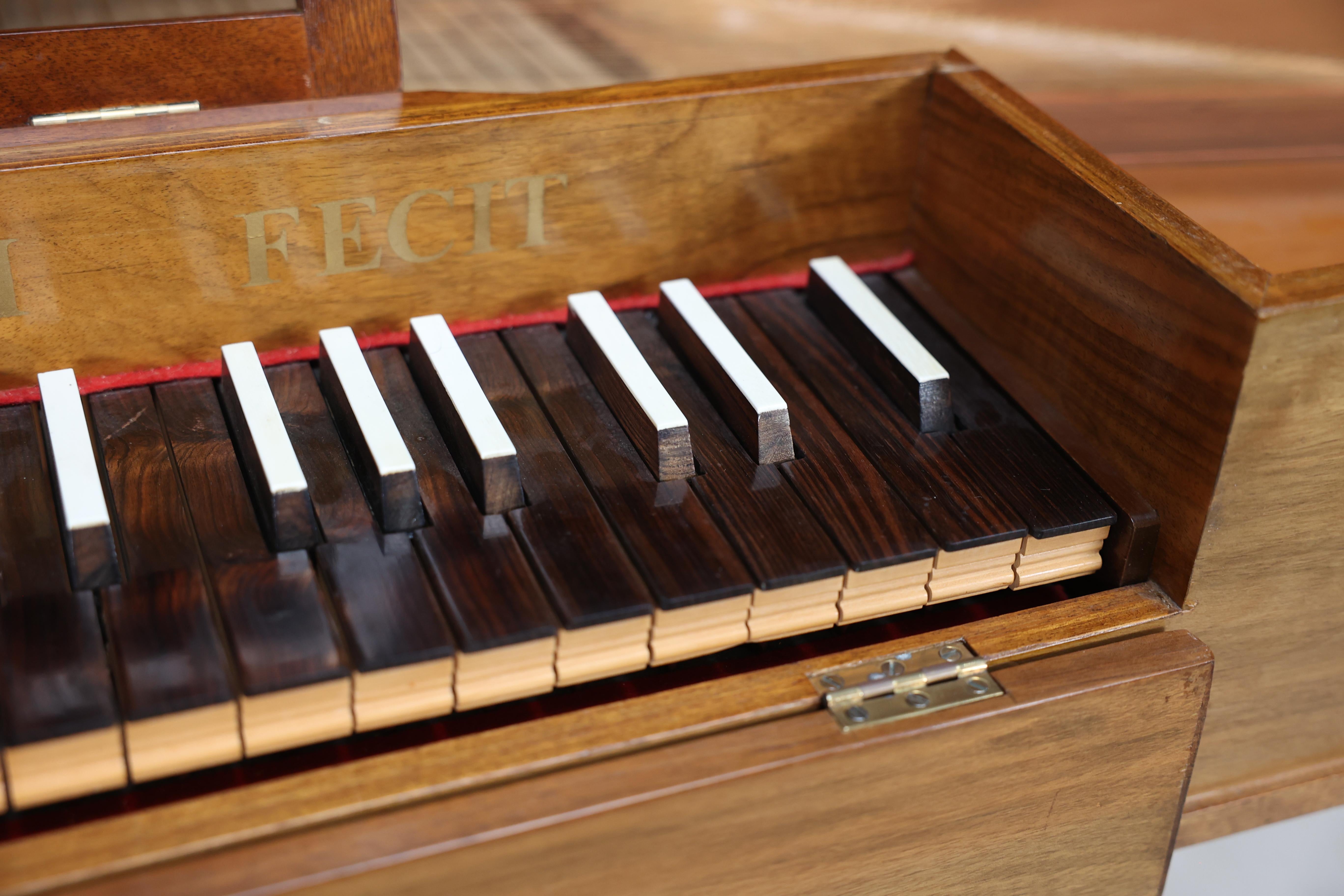 John Morley London. A 1960's clavichord signed John Morley Londini Fecit. 1